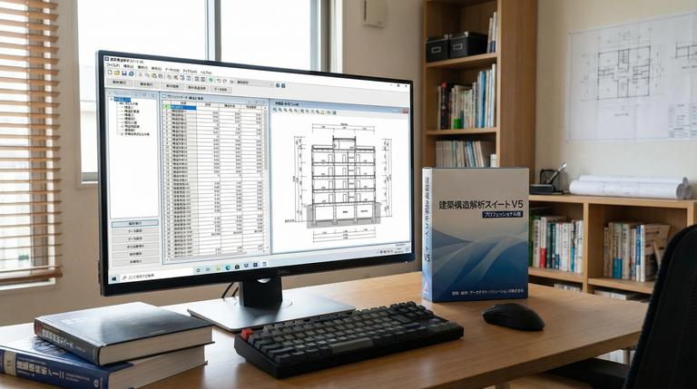 有料査定ソフトとPCのイメージ