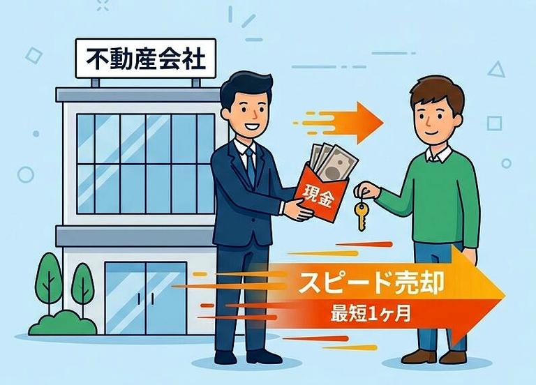 不動産買取の図解