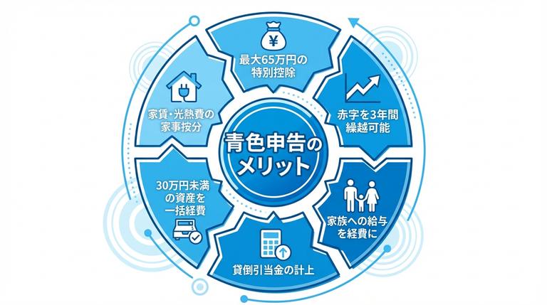 青色申告のメリット