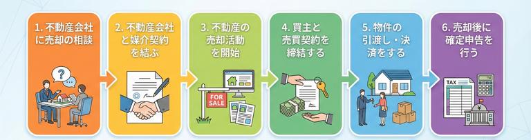不動産売却の流れ