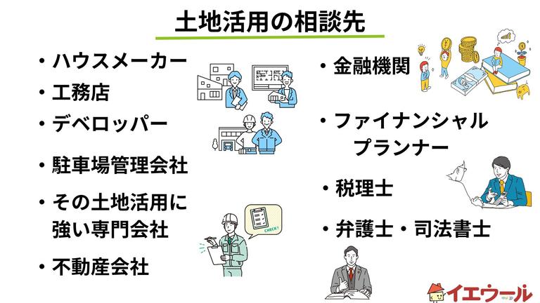 土地活用の相談はどこにするのが正解?相談先を選ぶ方法についても紹介します