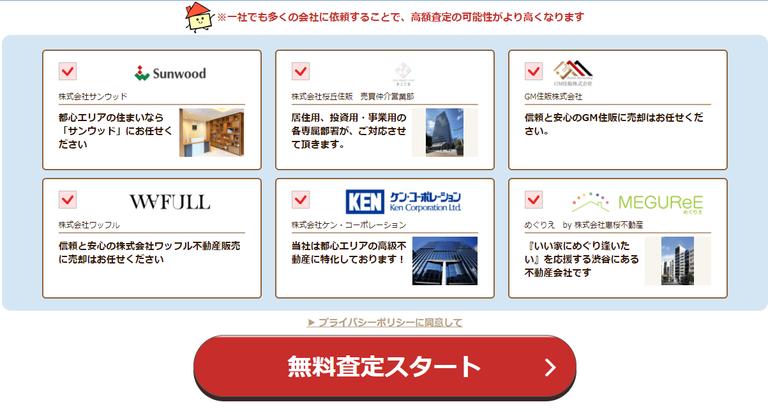 査定を受ける会社の選択