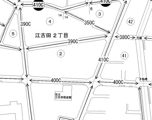 路線価の地図