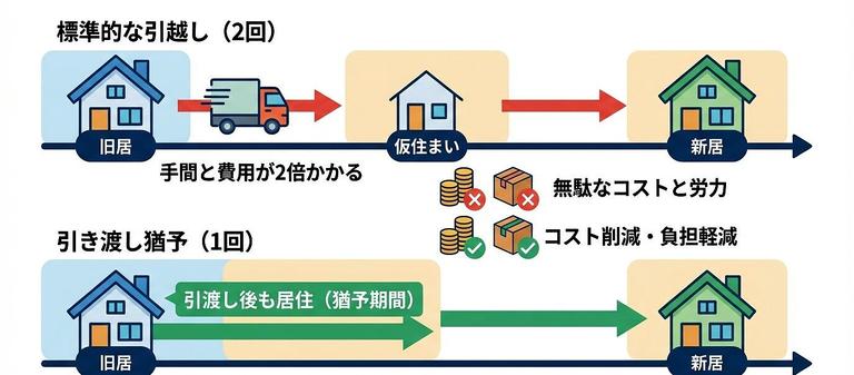 引っ越しの回数を1回に抑える方法