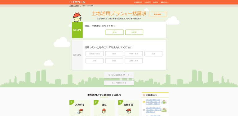 イエウール土地活用