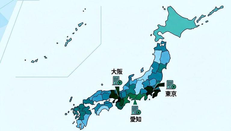 【都道府県別】土地の固定資産税マップ