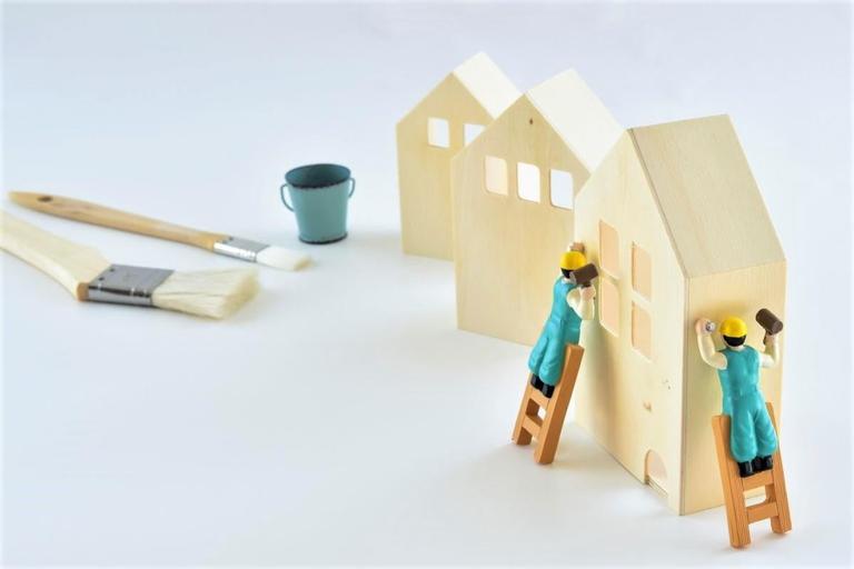 アパート建築の2つの構造