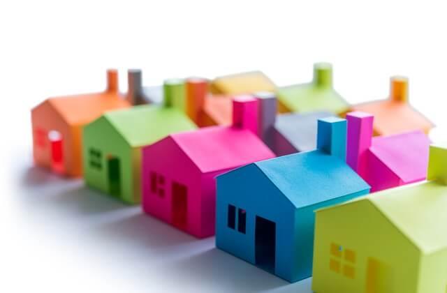 区画整理された後の8つの土地活用