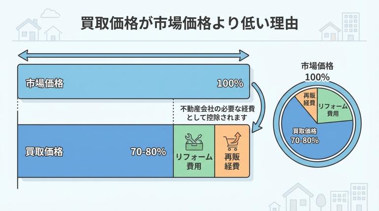 相場より低い価格で売却することになる理由