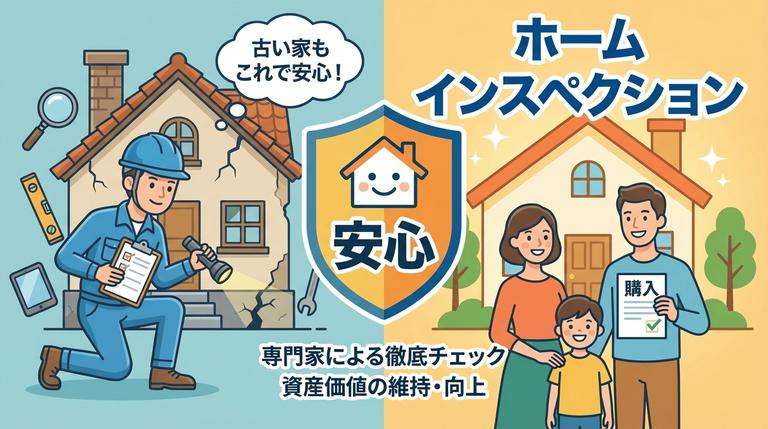 ホームインスペクションの図解