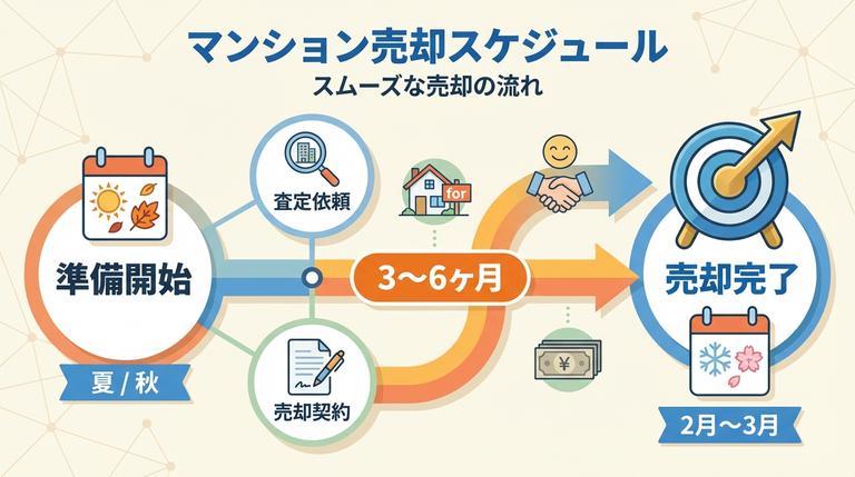 マンションの売却への流れ