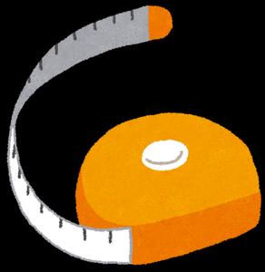 メジャーのイラスト