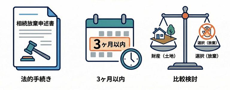 相続放棄の手続きと期限の注意点