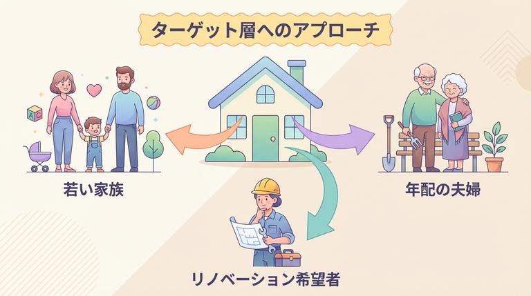 ターゲットを見直す図