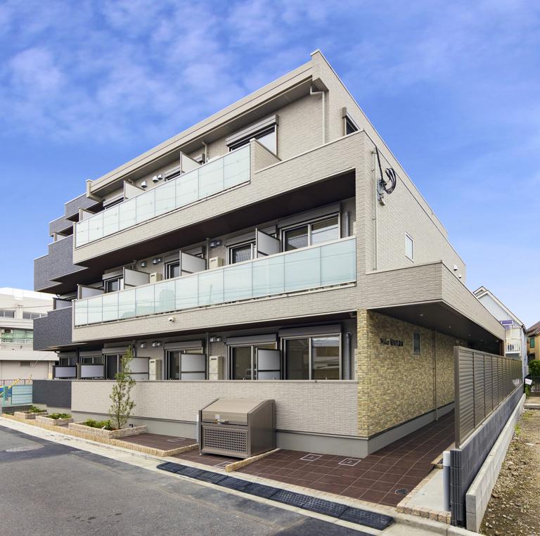 鉄骨造3階建てマンションの建築事例2