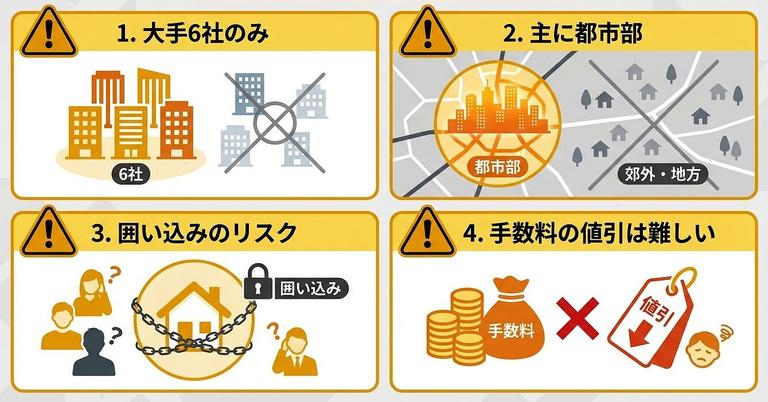 すまいValueを利用する際の注意点4選の比較図